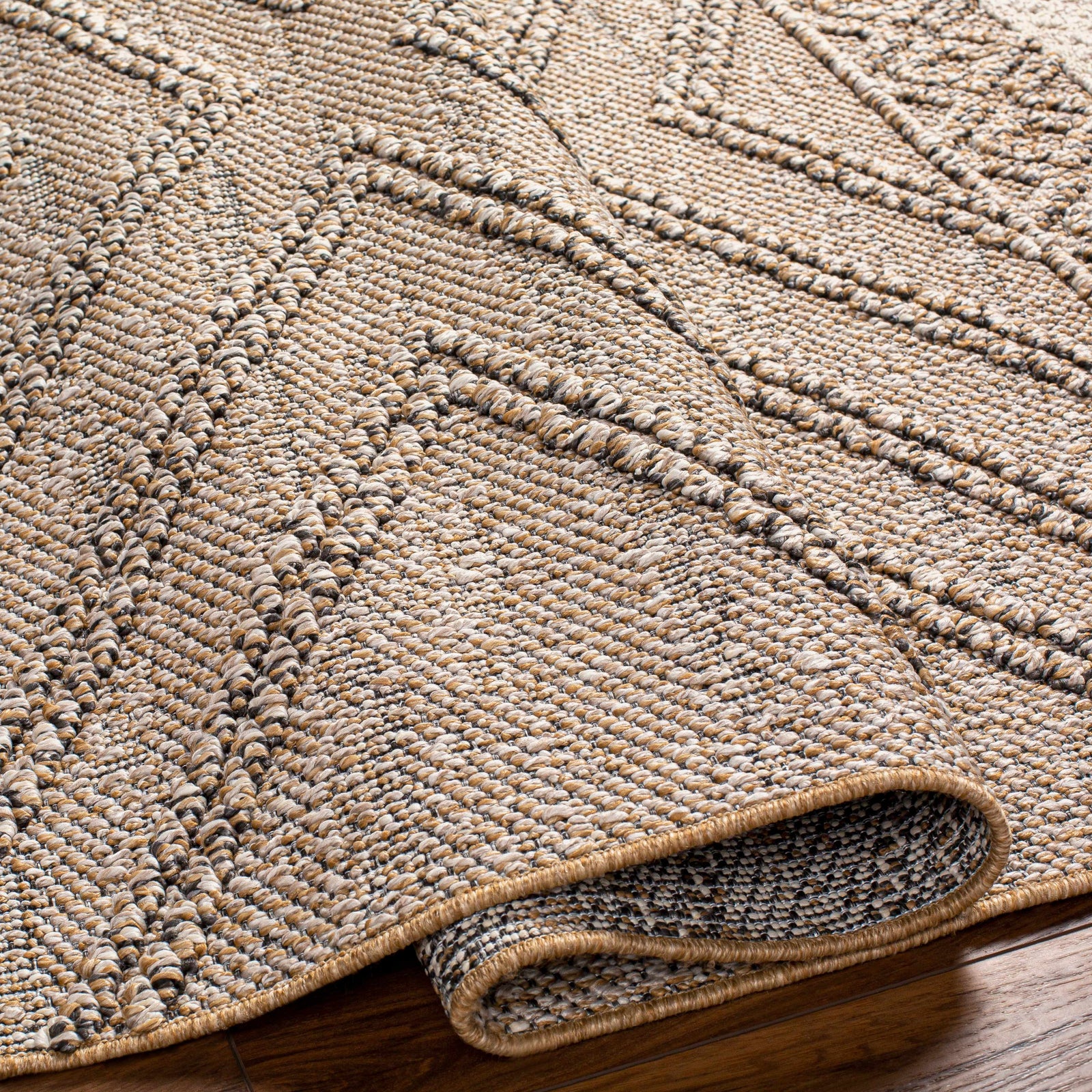 Alfombra beige Areli