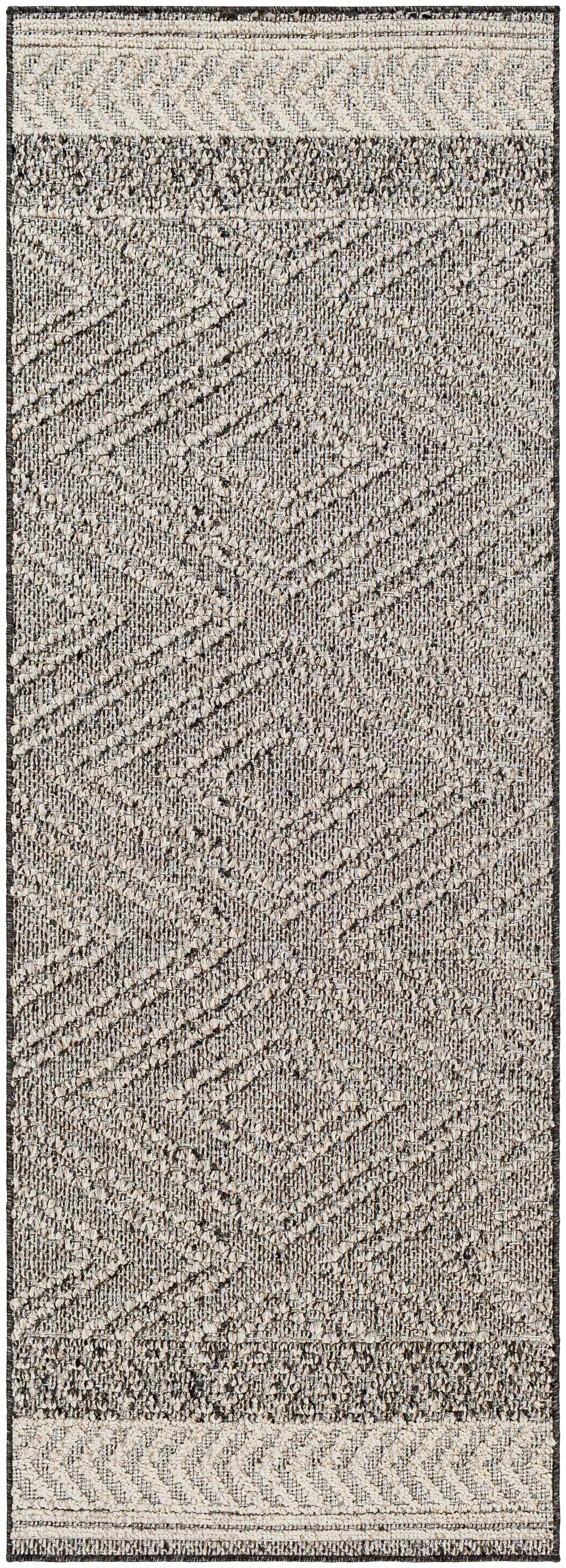 Alfombra Areli en color marrón beige