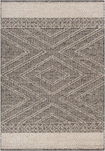 Alfombra Areli en color marrón beige