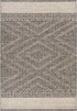 Alfombra Areli en color marrón beige