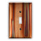 Placa de pared con 1 interruptor de palanca Stellar Copper