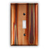 Placa de pared con 1 interruptor de palanca Stellar Copper