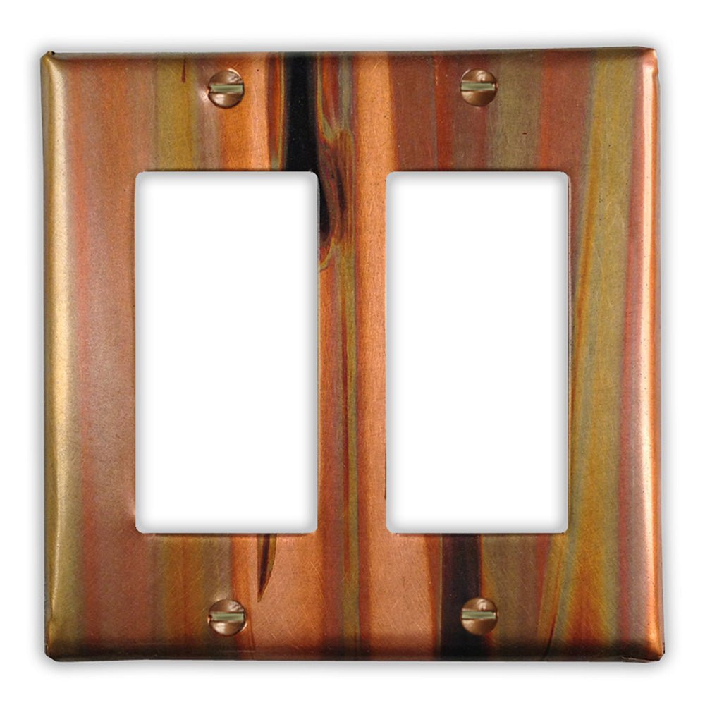 Stellar Copper - Placa de pared con 2 balancines