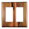 Stellar Copper - Placa de pared con 2 balancines
