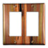 Stellar Copper - Placa de pared con 2 balancines
