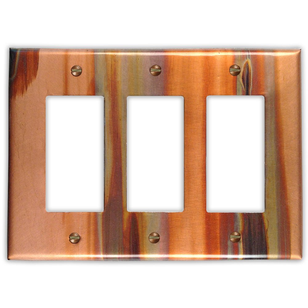 Stellar Copper - Placa de pared de 3 balancines