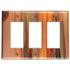 Stellar Copper - Placa de pared de 3 balancines