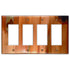 Stellar Copper - Placa de pared de 4 balancines
