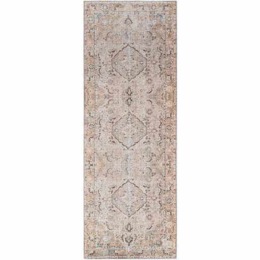 Alfombra lavable de pelo plano vintage Standon