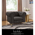 Lisa Chesterfield Club Chair