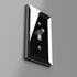 Placa de pared Studio Polished Chrome Cast - 2 palancas