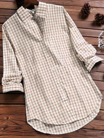 Women's Relaxed Fit Vertical Striped Shirt