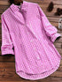 Women's Relaxed Fit Vertical Striped Shirt