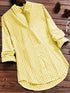 Women's Relaxed Fit Vertical Striped Shirt