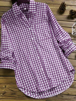 Women's Relaxed Fit Vertical Striped Shirt