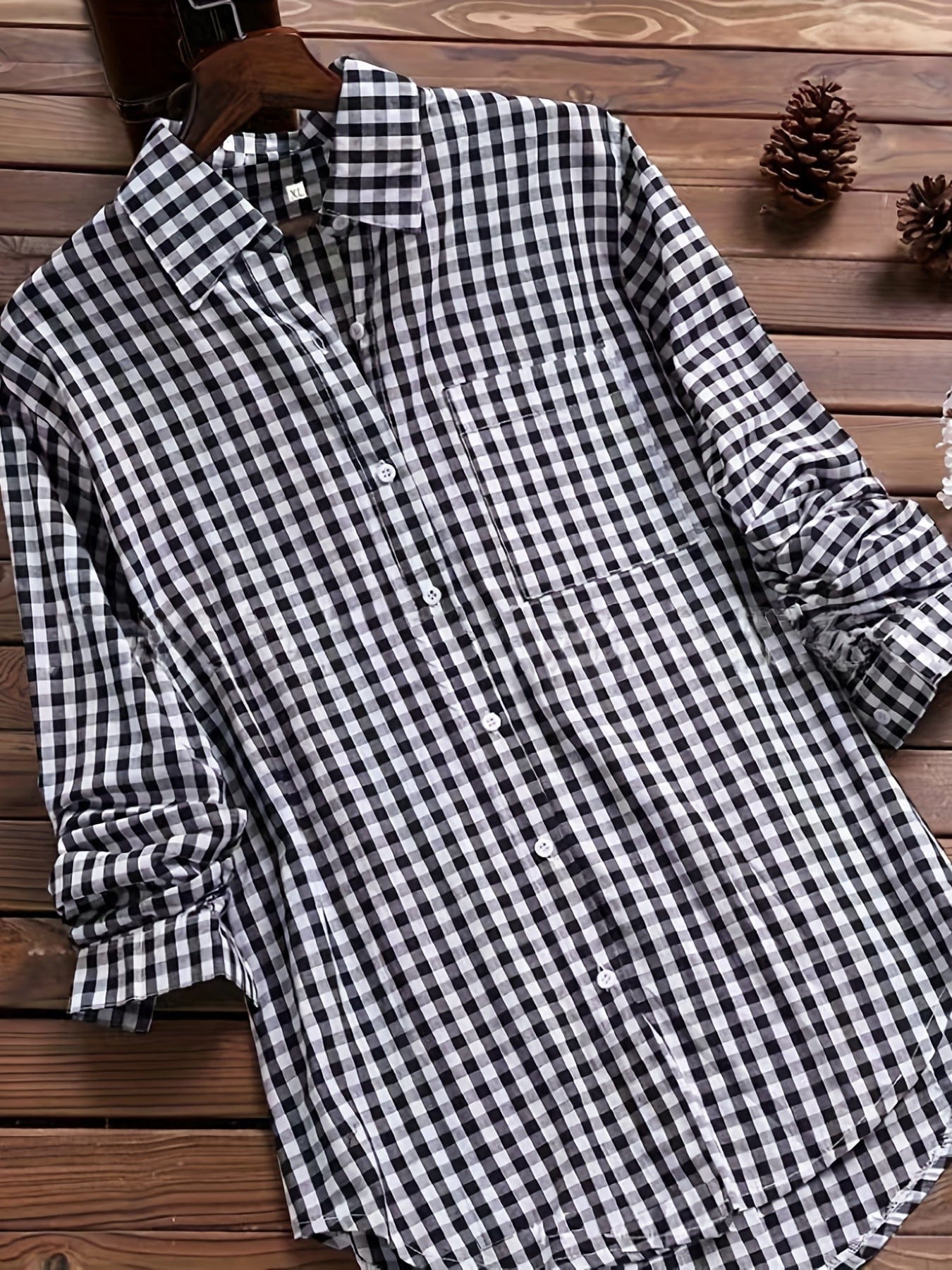 Women's Relaxed Fit Vertical Striped Shirt