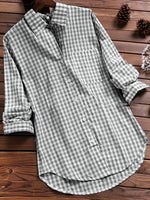 Women's Relaxed Fit Vertical Striped Shirt