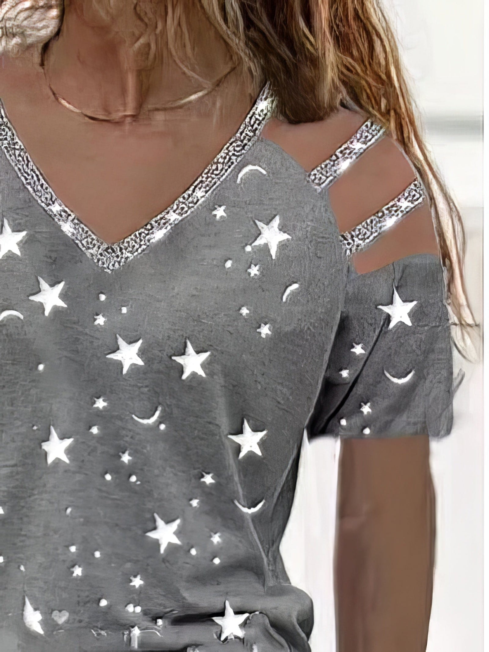 Star Print T-Shirt