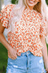 Double Ruffle Sleeve Blouse