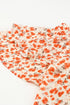 Apricot Floral Blouse