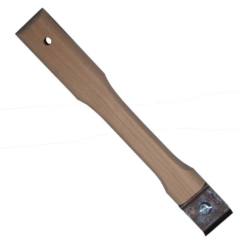 1-1/2” x 18”  Wooden Handle Floor Scraper With Red Devil Blade