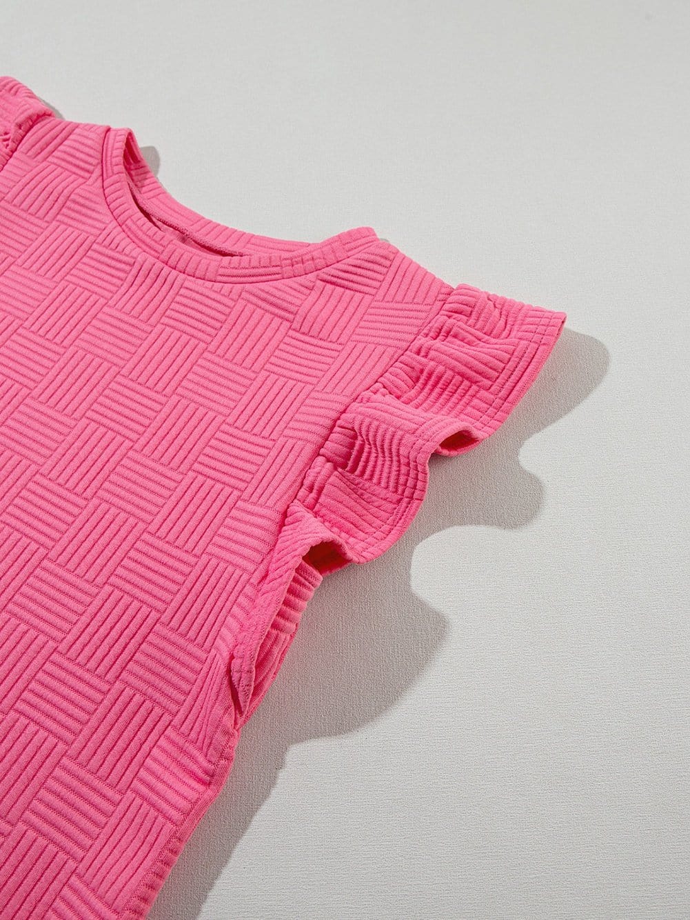 Pink Summer Shorts Set