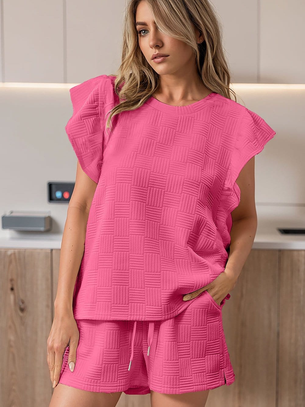 Feminine Two-Piece Set