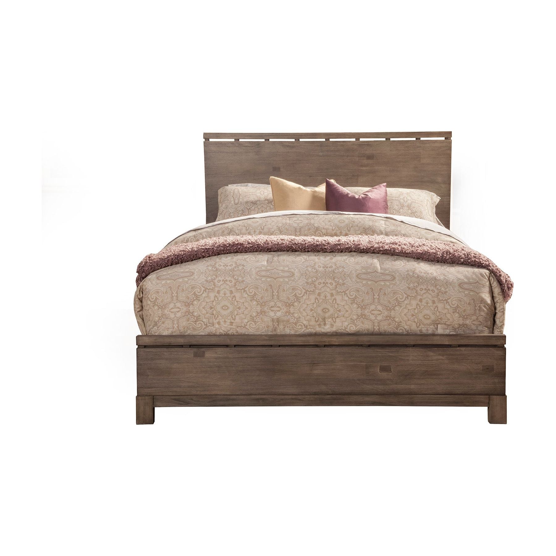 Cama Sydney, gris desgastado