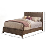 Cama Sydney, gris desgastado