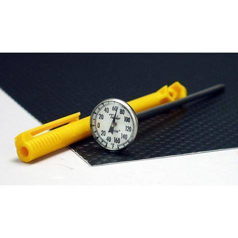 T-6076-1 1" Dial Pocket Thermometer -40 to 160 F