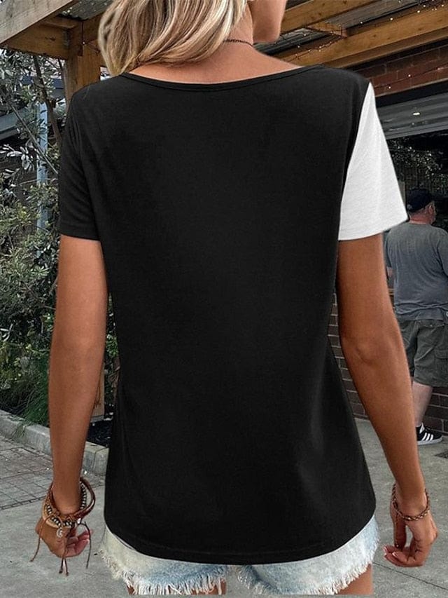 Cute and Chic Color Block Shirt