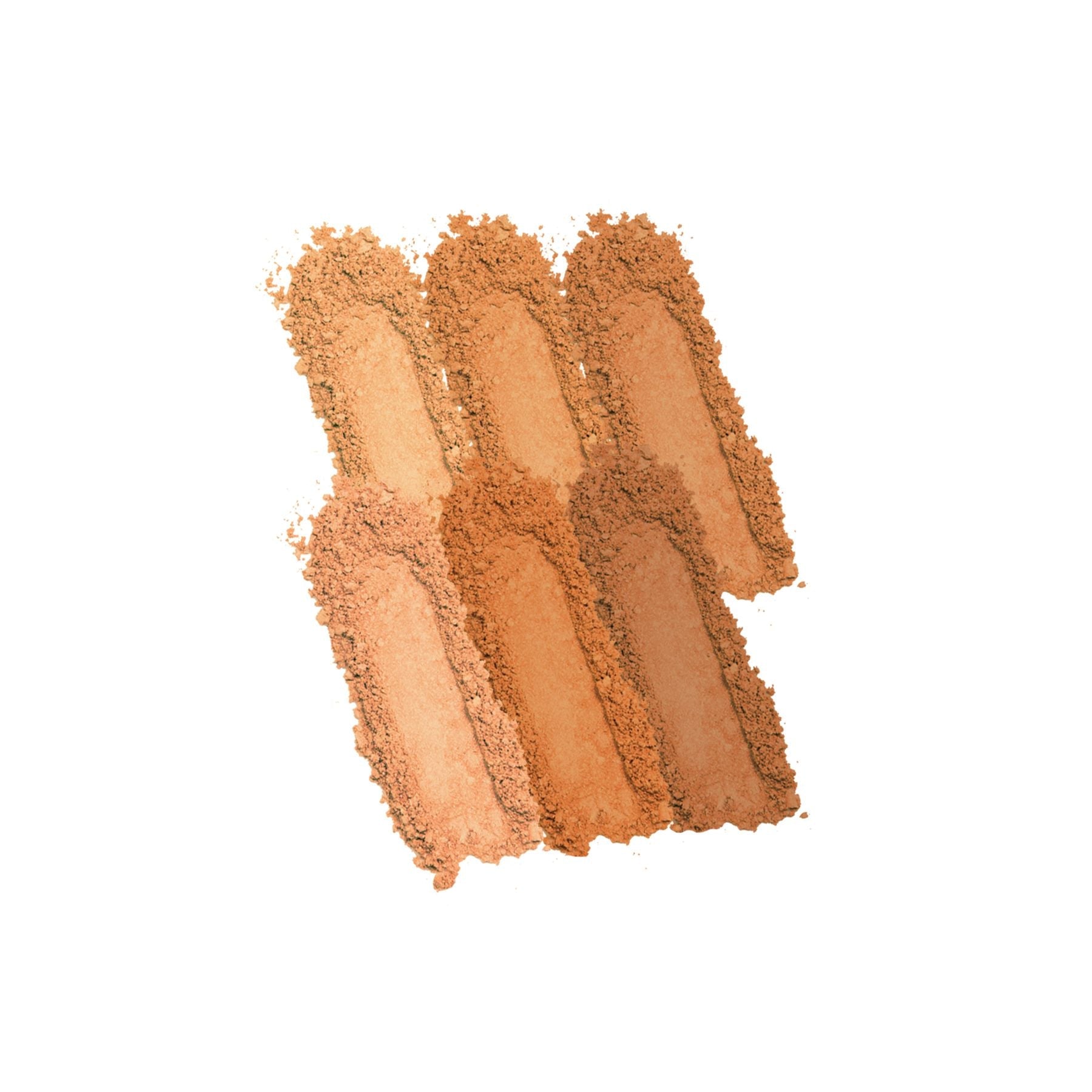 Paleta de bronceadores de 6 tonos para rostro