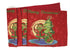 DaDa Bedding Red Santa Claus Christmas Tree Woven Tapestry Dining Table Runner (17615)