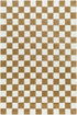 Timin Camel Checkered Area Rug