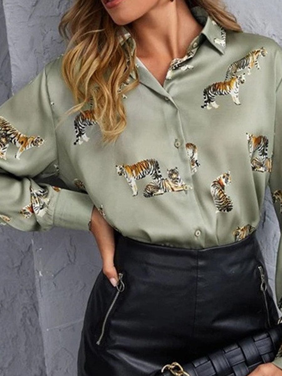 Cheetah Print Shirt