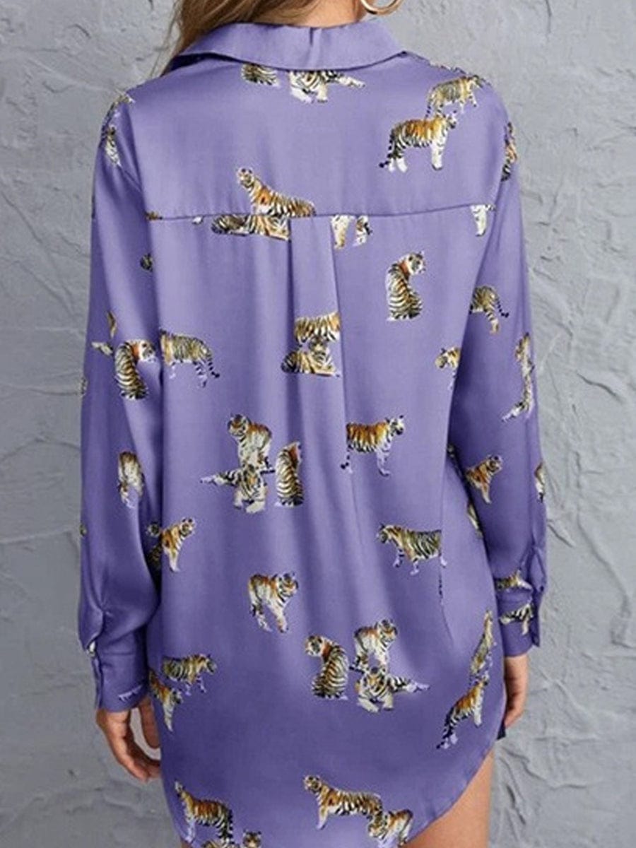 Cheetah Print Shirt