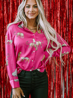 Cheetah Print Shirt