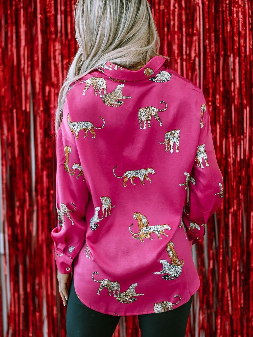 Trendy Leopard Blouse
