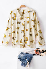Cheetah Print Shirt
