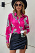 Chic Leopard Print Top
