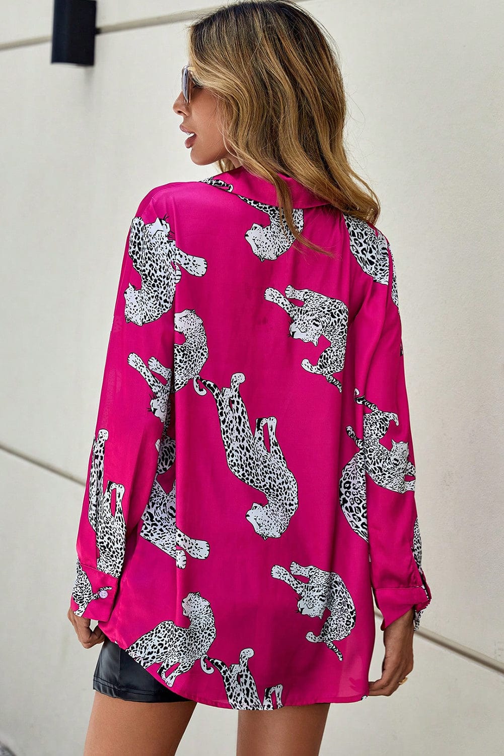 Cheetah Print Shirt