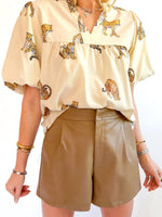 Cheetah Print Shirt