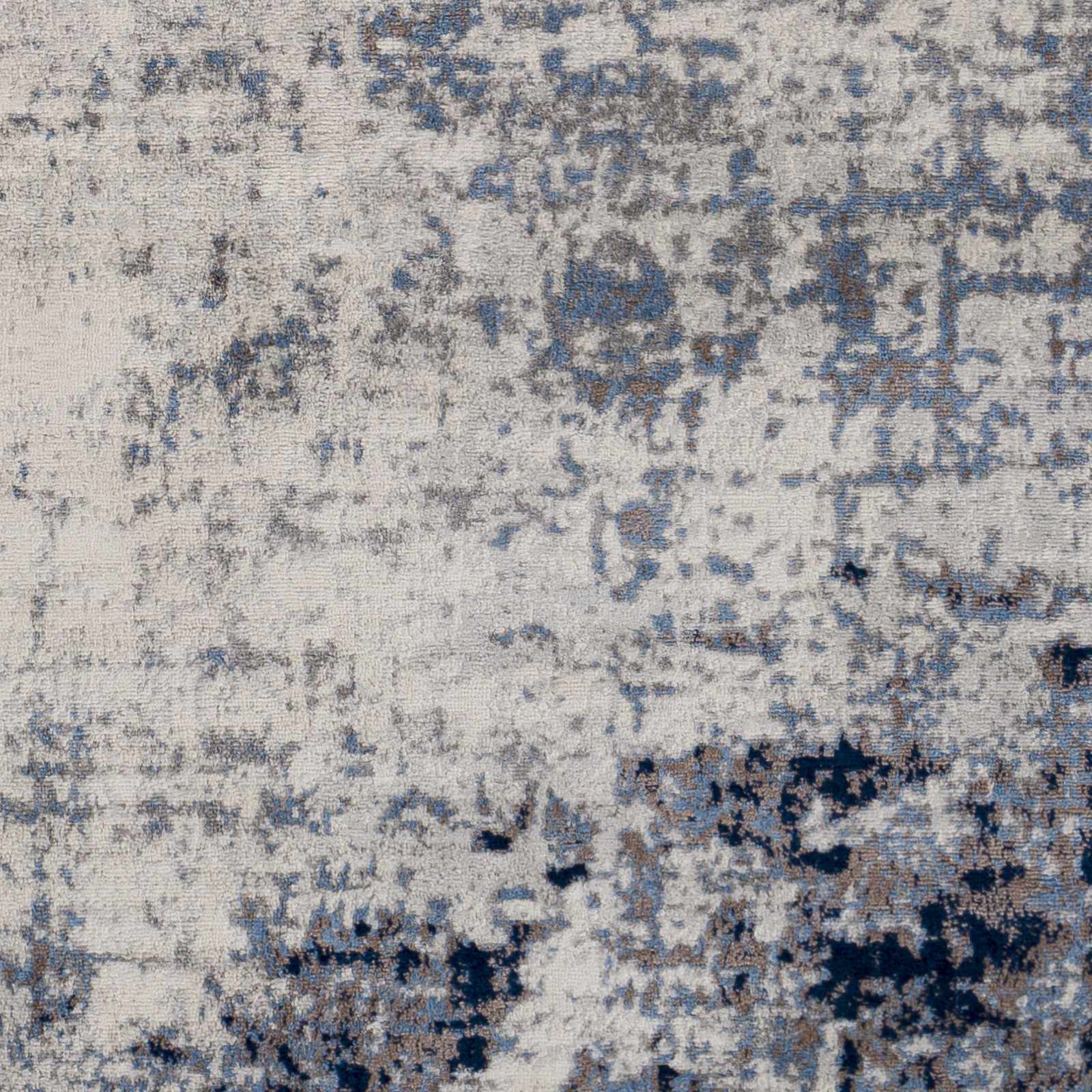 Alfombra abstracta azul/gris de Texanna