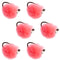 Tungsten Bead Tactical Euro Hot Pink Jig Egg Barbless Czech Nymph Fly - 6 Flies Size 16
