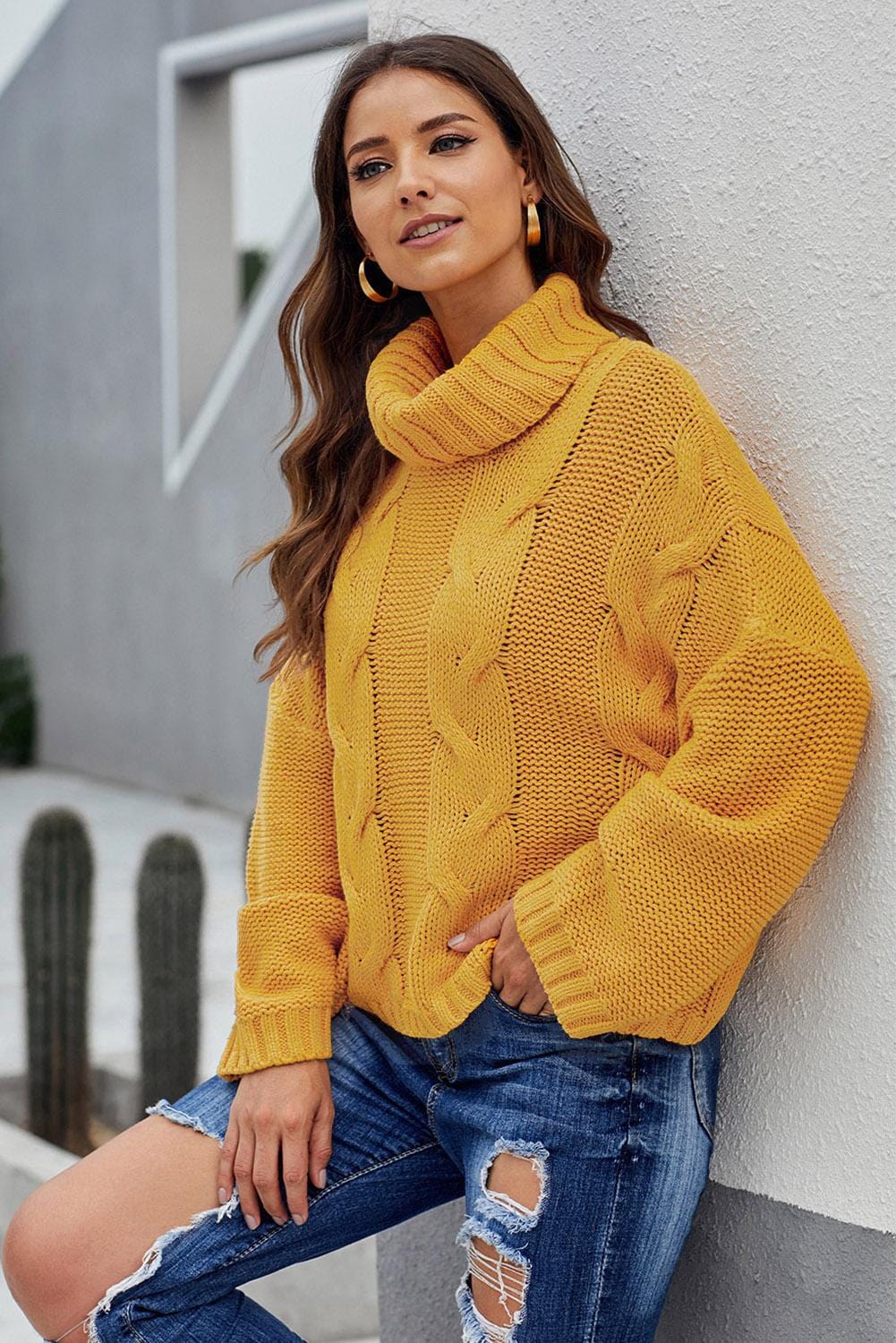 Stylish Turtleneck Sweater