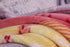 DaDa Bedding Seashore Sunny Yellow Lavender Floral Flannel Mink Fleece Throw Blanket (XY9901)