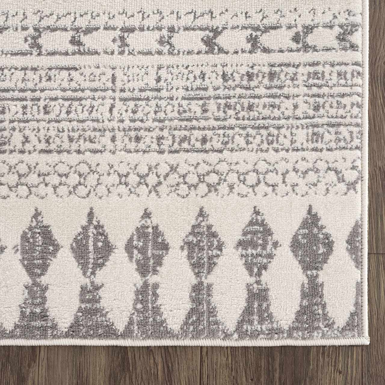 Tigri Aztec Ivory & Gray 2311 Rug - Promo