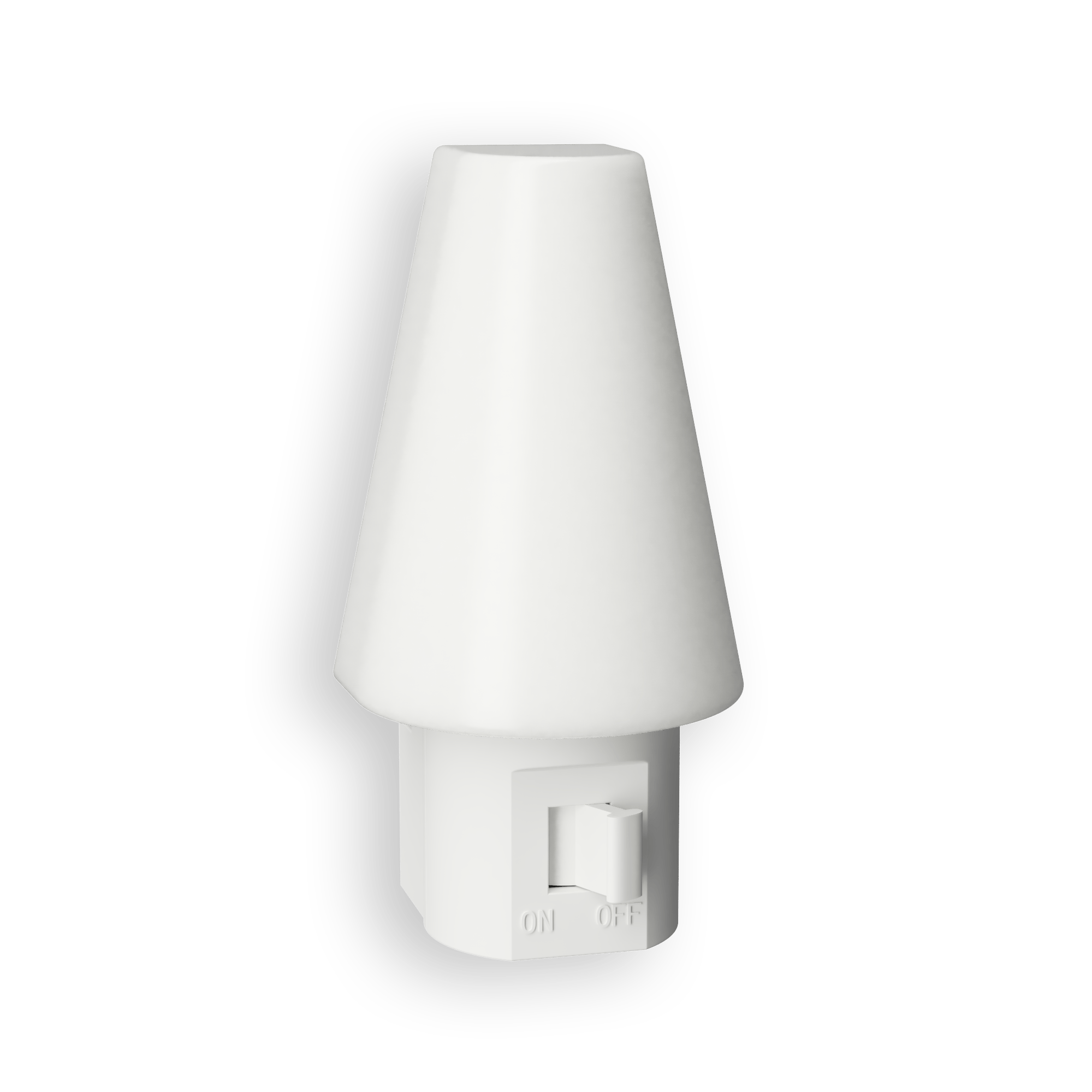 Lámpara de noche LED manual Tipi esmerilada
