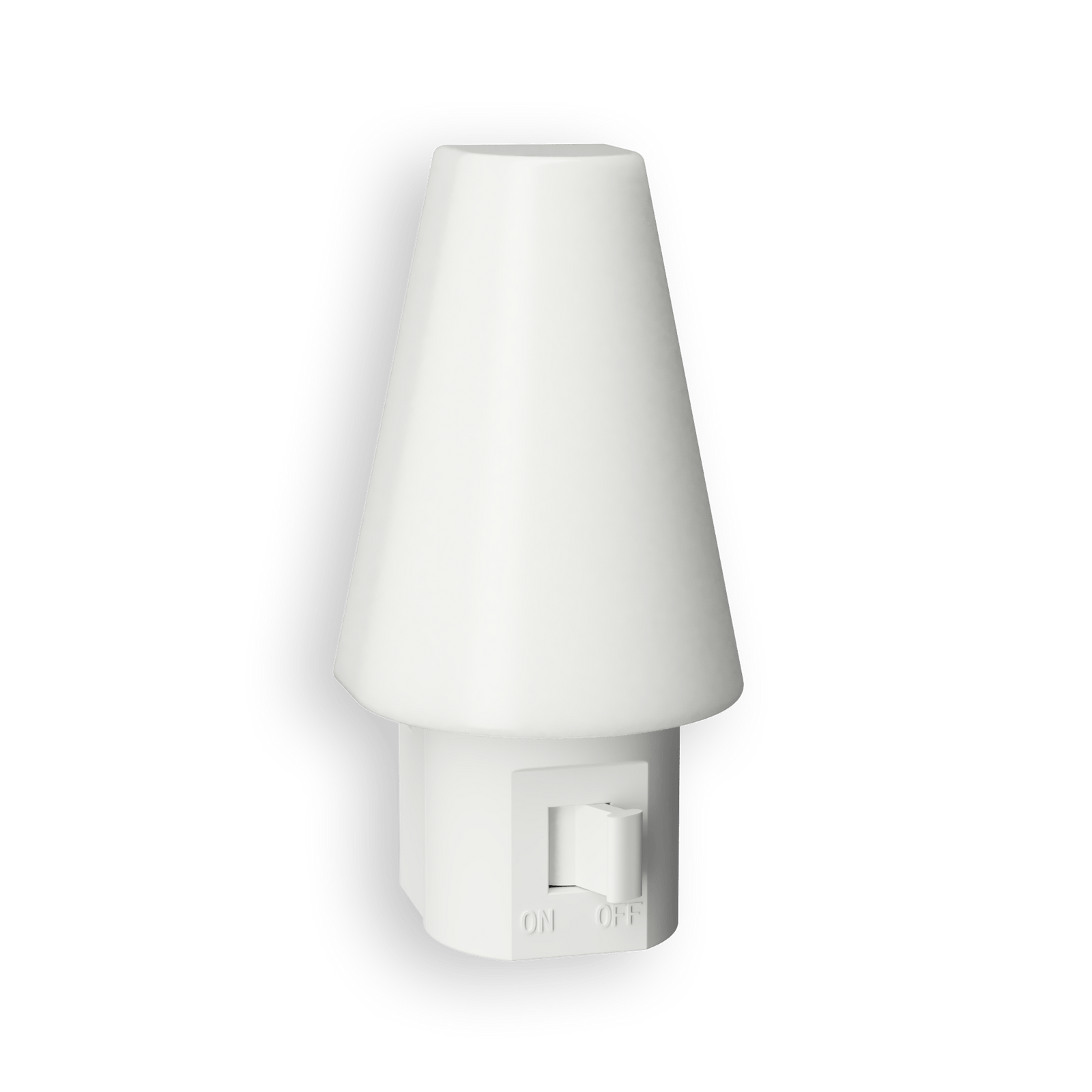 Lámpara de noche LED manual Tipi esmerilada