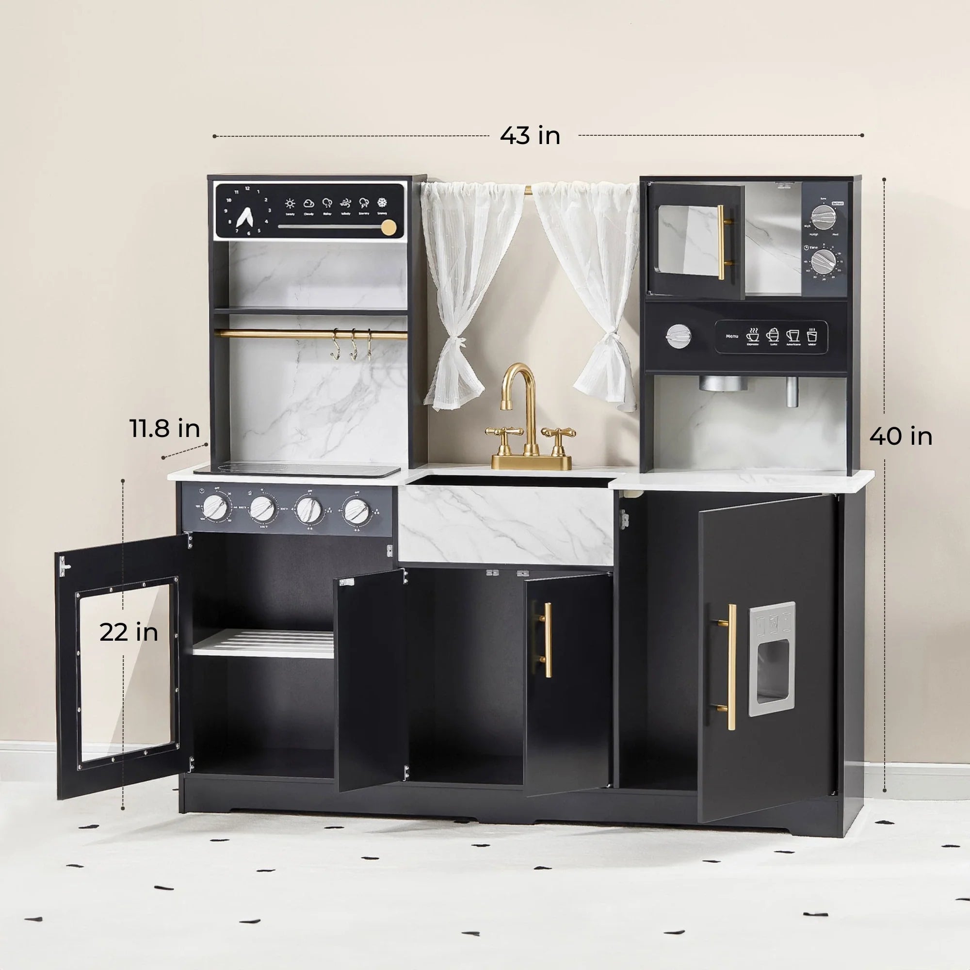 Tiny Land Iconic Kitchen - Black